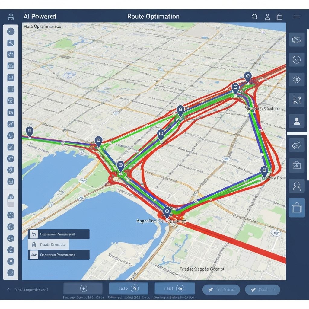 Route Optimization & Planning visualization